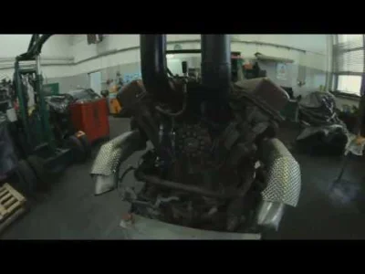 Wolrad - Takie odpalanie silnika od t34 w muzeum Gryf akcja od 2:34