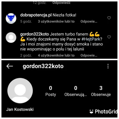 2403 - @pawelososo: aż wszedłem na ig i nawet w ostatnim poście już są takie kwiatki....