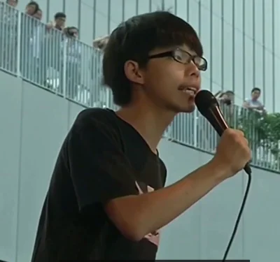 Radek41 - Ile lat ma ten mieszkaniec Hong Kongu, który jest jednym z przywódców prote...