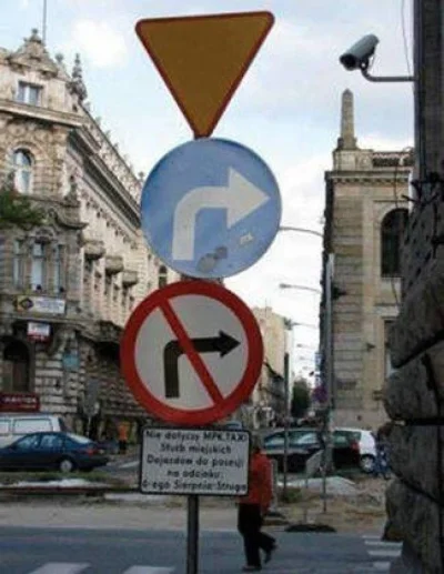 recenzor - > W Polsce jest zbyt dużo znaków drogowych.
No i?
Wystarczy mieć w samoc...