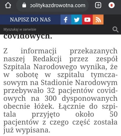 czosnkowy_wyziew - @jacekowski: Halo! Jak to "112 przygotowanych łóżek"? Już w listop...