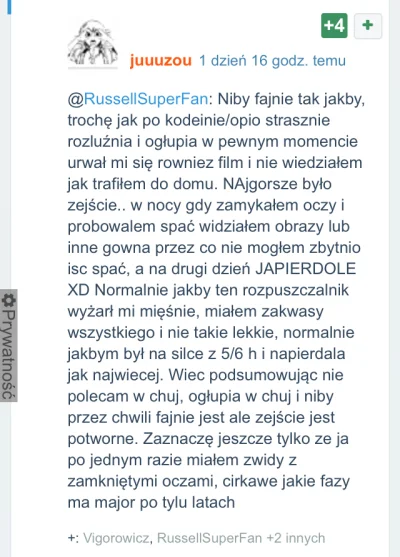 RussellSuperFan - FAN SZKOLNEJ SPRÓBOWAŁ NITRO!
Przypominam bardzo cenny, mało znany...