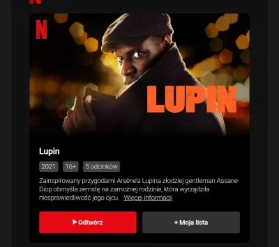 szuineg - #netflix nie przestaje mnie zaskakiwać. Proszę państwa oto Arsen Lupin