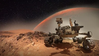 ntdc - Od sierpnia 2012 roku łazik Curiosity przebywa na Marsie. Od tamtej pory przej...