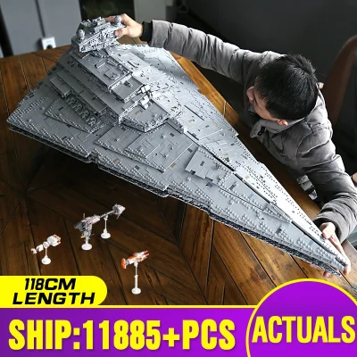 Qiudo - @unluckysoap: Mould King 13135 Monarch Imperial Star Destroyer 
14 kilogramó...