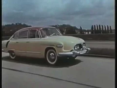 Bob_Rooney - @SonyKrokiet: Tatra 603 na klipie promocyjnym z lat 60 pochodzenia czech...