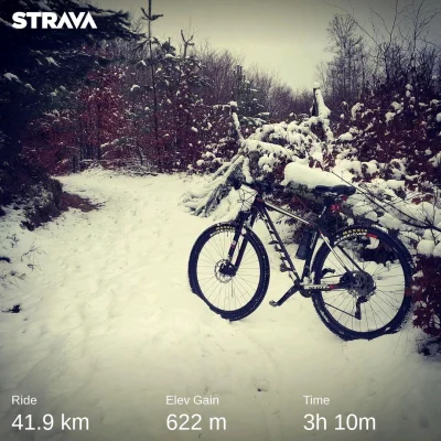 reddin - Normalnie tę trasę pokonuję o godzinę krócej, ale obecnie, śnieg, lód, błoto...