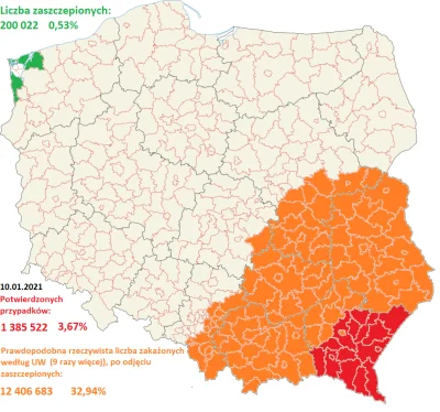 Cierniostwor - Koronawirusem zaraziło się już oficjalnie 1 385 522 osób w całej Pols...