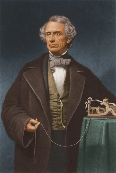 kropek00 - @Maciek5000: 4. Samuel Morse, wynalazca dzwonka na przychodzące SMSy w sta...