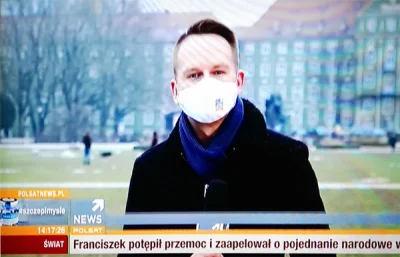 m.....k - Niech mnie ktoś oświeci dlaczego ten pajac z @polsatnews_pl ma nałożoną mas...