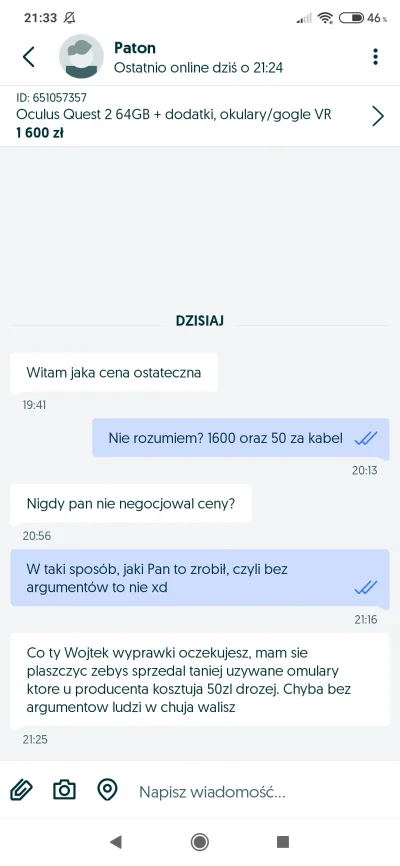 antarhei - Co tu się odjaniepawliło xDDD
#januszeolx #heheszki #olx