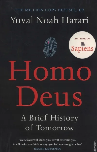 robertvu - 81 + 1 = 82

Tytuł: Homo Deus
Autor: Yuval Noah Harrari
Gatunek: popularno...