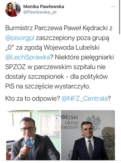 goorskypl - Burmistrz #parczew już zaszczepiony :)
#koronawirus #szczepienia #bekazp...