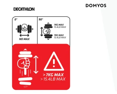 ortalionowy - @PopiolGazowany: Domyos z Decathlonu maja 7 kg na jedna strone https://...