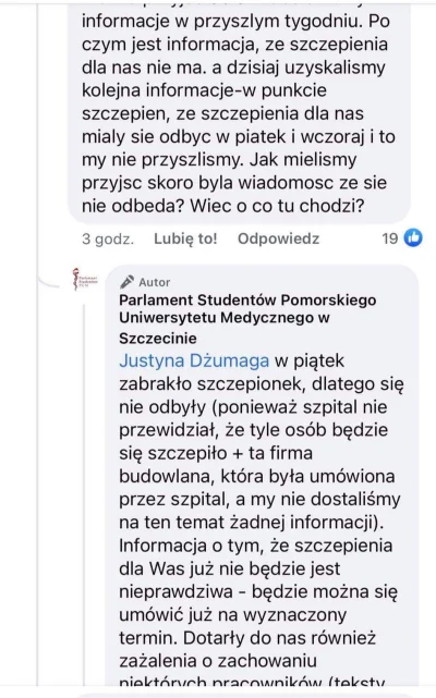 Max3nium - Na Pomorskim Uniwersytecie Medycznym zabrakło szczepionek dla studentów ki...