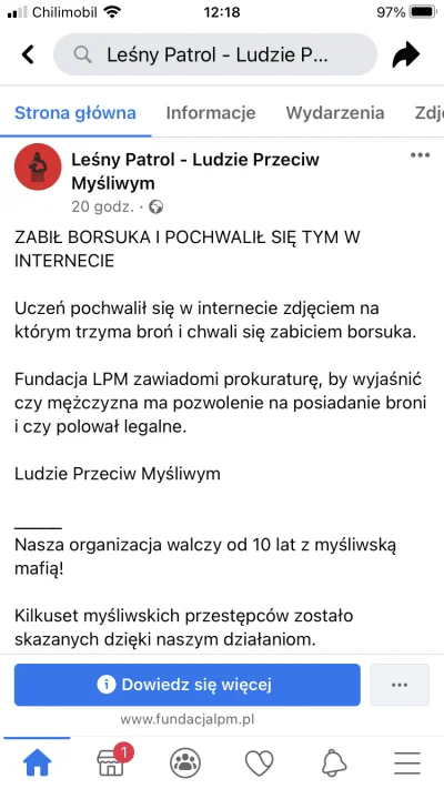 O.....i - Czy tylko mnie trafia taka hipokryzja na grupach antymysliwskich?

Udostę...