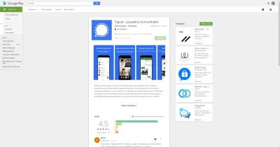 openwww - Mi Google zablokowało możliwość instalacji Signala i Telegram, Jak wchodze ...