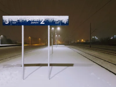 obszarnik - stoi na stacji obszarnik
#katowice #zima #kolej #pociagi