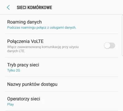 SzanownypanieMacieju - Tylko z włączonym wyłącznie 2G można wykonać połączenie, spraw...