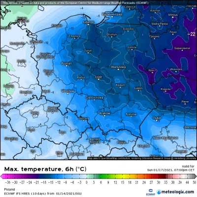 cumulus - @Petururururu: 

W niedzielę temperatura maksymalna od -20 w okolicy Tere...