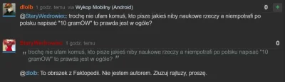 StaryWedrowiec - > gramów, tak jak 10 kilogramów

 #grammarnazi

@tomilipin: ¯\\(ツ...