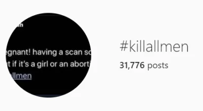 wsn123 - Na instagamie #killallmen ma ponad 31 tysięcy postów, a #killallwomen jest z...