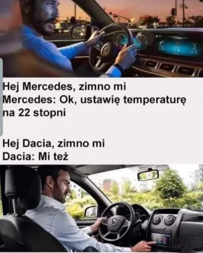 brakloginuf - Hej dacia ( ͡° ͜ʖ ͡°)
#heheszki #motoryzacja #samochody ##!$%@?