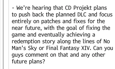 janushek - @Kozajsza: 
 I don't know for sure if CD Projekt published the Cyberpunk r...