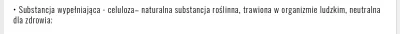 GajowyBoruta - @BadamySuplementy: Celuloza nie jest trawiona przez człowieka...