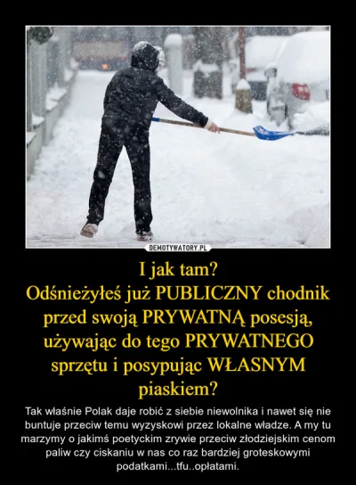 januszzczarnolasu - #polska #zima #prawo #ciekawostki #pytanie