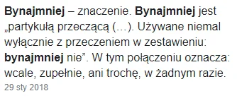 MrPawlo112 - > bynajmniej u mnie

@kre-dens: Kolejny który nie rozumie słów których...