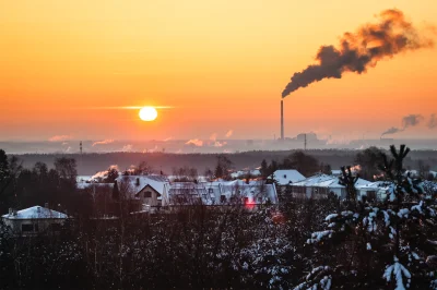 chudy_pioter - Morasko, godzina 8:00 i -12°C, pierwszy bezchmurny wschód Słońca w Poz...
