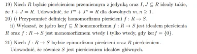 whoamix - hej, moglby ktos mnie naprowadzic na dowody w zadaniu 19, 21? bo nawet nie ...