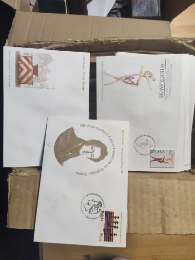 Inkwizytor_91 - Jakieś koperty że znaczkami poczty polskiej