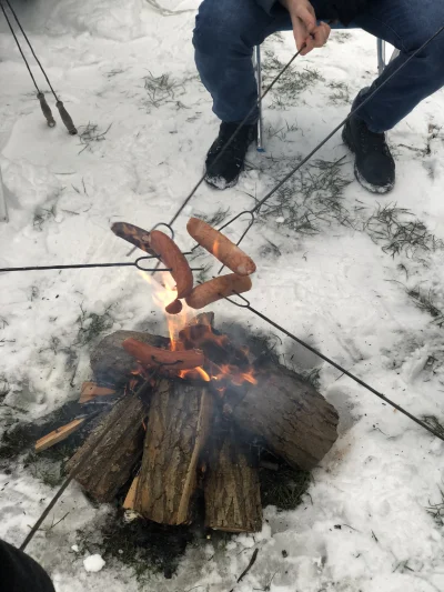 Psdziad - -18 jest w pyte, komu kiełbaskę?