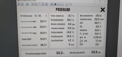 waldinio - Dość przyjemny COP w #pompaciepla czy nie ma się czym ekscytować? 

#ogrze...