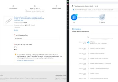WLADCA_MALP - Chciałbym przestrzec kupujących na ALI. Coś się zmieniło i teraz zwrotu...