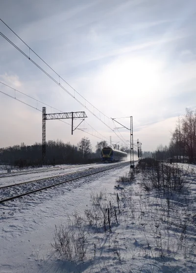sylwke3100 - #slask #katowice #kolej #pociagi #kolejeslaskie #zima