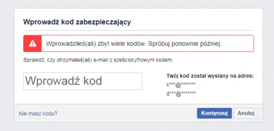 slasheer21 - Mireczki pomocy. Ktoś zmienił mi hasło na fb, i o ile udało mi się już p...