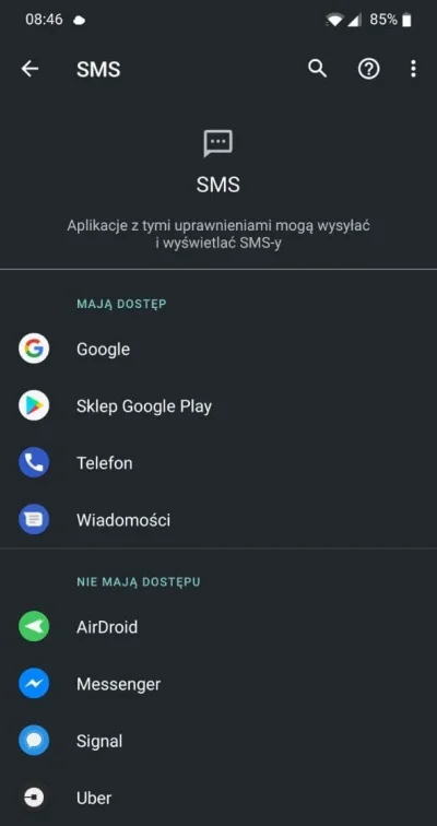 l3szcz - @belkot1122: Raczej nie ma co się bać. Google czy Apple też wysyła takie sms...