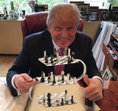kuba70 - @grzesiek-brzeczyszczykiewicz: Wszystko jest zaplanowane, Trump gra w szachy...