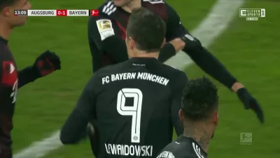 Minieri - Lewandowski z karnego, Augsburg - Bayern 0:1
#golgifpl #golgif #mecz #baye...