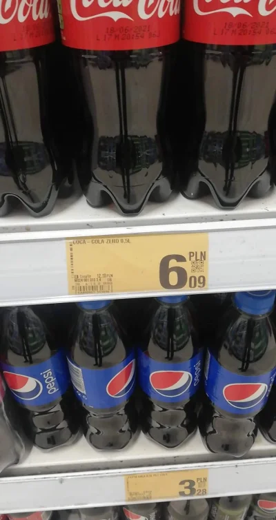 blaszczu - Cola za 6zl
Cola ZERO
pół litra
#dobrazmiana #auchan #czestochowa