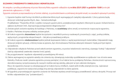 alteron - Przedstawiam państwu katedrę Onkologii CMUJ która jako jedna z nielicznych ...