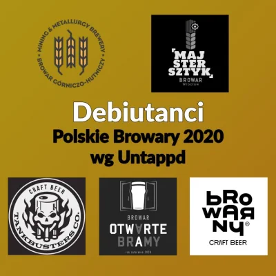 dakcts - Najlepsze Polskie Browary 2020 [Debiutanci wg Untappd]

Pora na podsumowan...