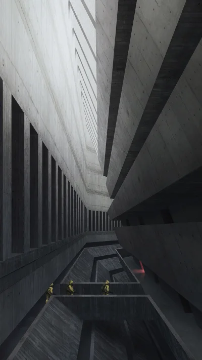KatpissNeverclean - #art #sztuka #futuryzm #architektura Tarmo Juhola "The Facility"