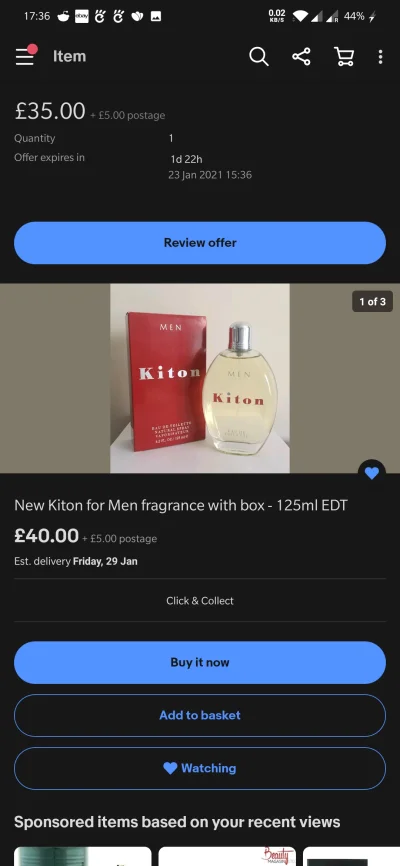 kretwgranulkach - Myślę, że warto: https://www.ebay.co.uk/itm/New-Kiton-for-Men-fragr...