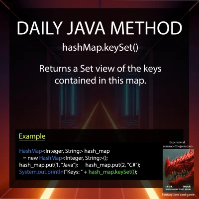 tomaszs - hashMap.keySet() - kolejna przydatna metoda Javy

#dlaprogramistow #java ...