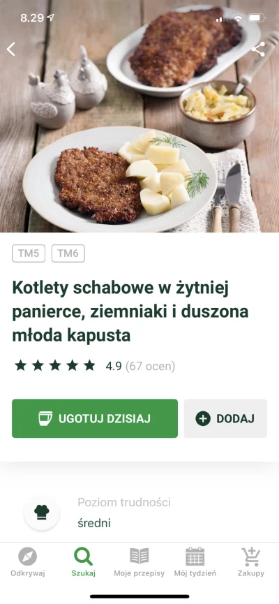 Rabusek - @tekbbar: Co do „ziemniaczki ze schabowym”, w tym nie da się smażyć (co nie...