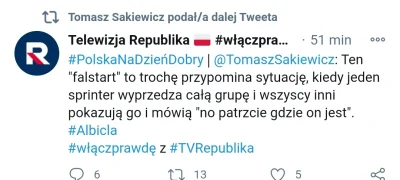 H.....g - Sakiewicz to ego ma większe chyba nawet od Wałęsy 
#albicla #bekazpisu